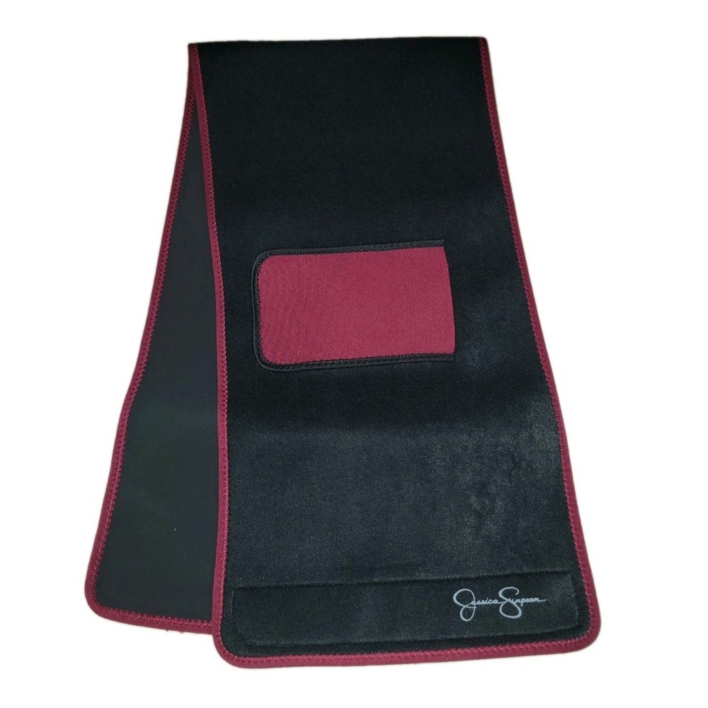Jessica Simpson Waist Trainer Slimming Sweat Belt with Cell Phone Pocket